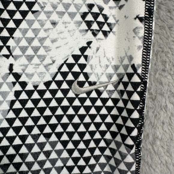 Nike Dri Fit Epic Running Crop Tight Black White Women's Size M - Picture 6 of 13